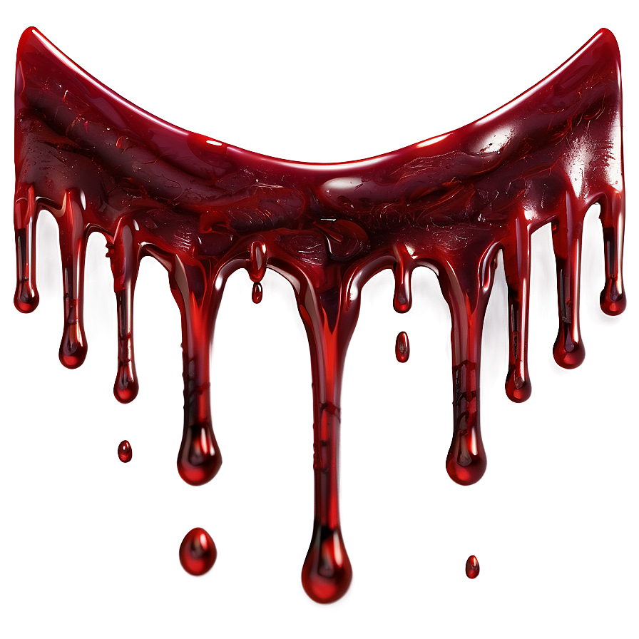 Vital Crimson: Blood Dripping Png 48