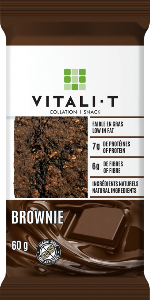 Vitali T Protein Brownie Packaging