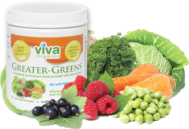 Viva Vitamins Greater Greens Powder