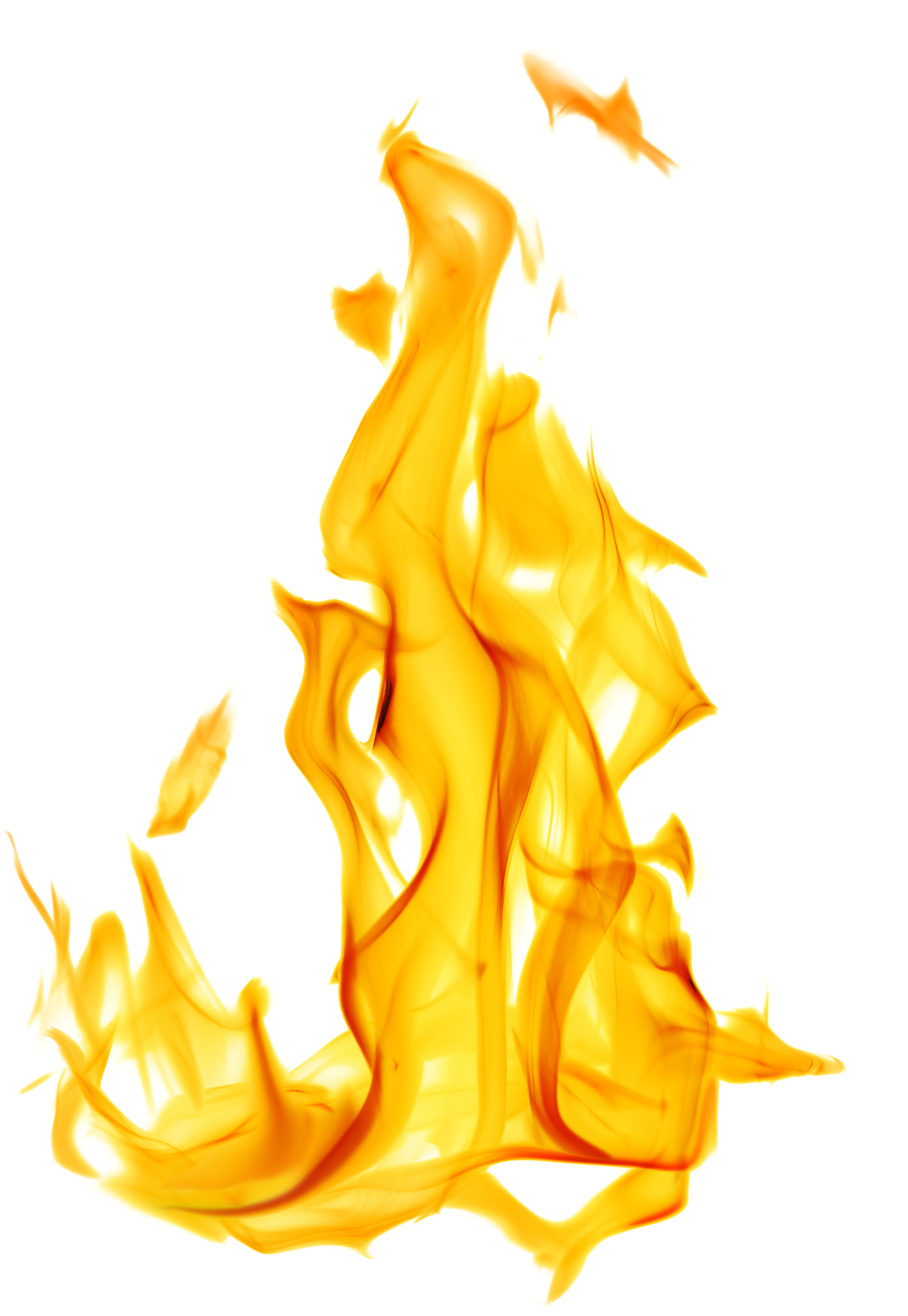 Vivid Flame Graphic