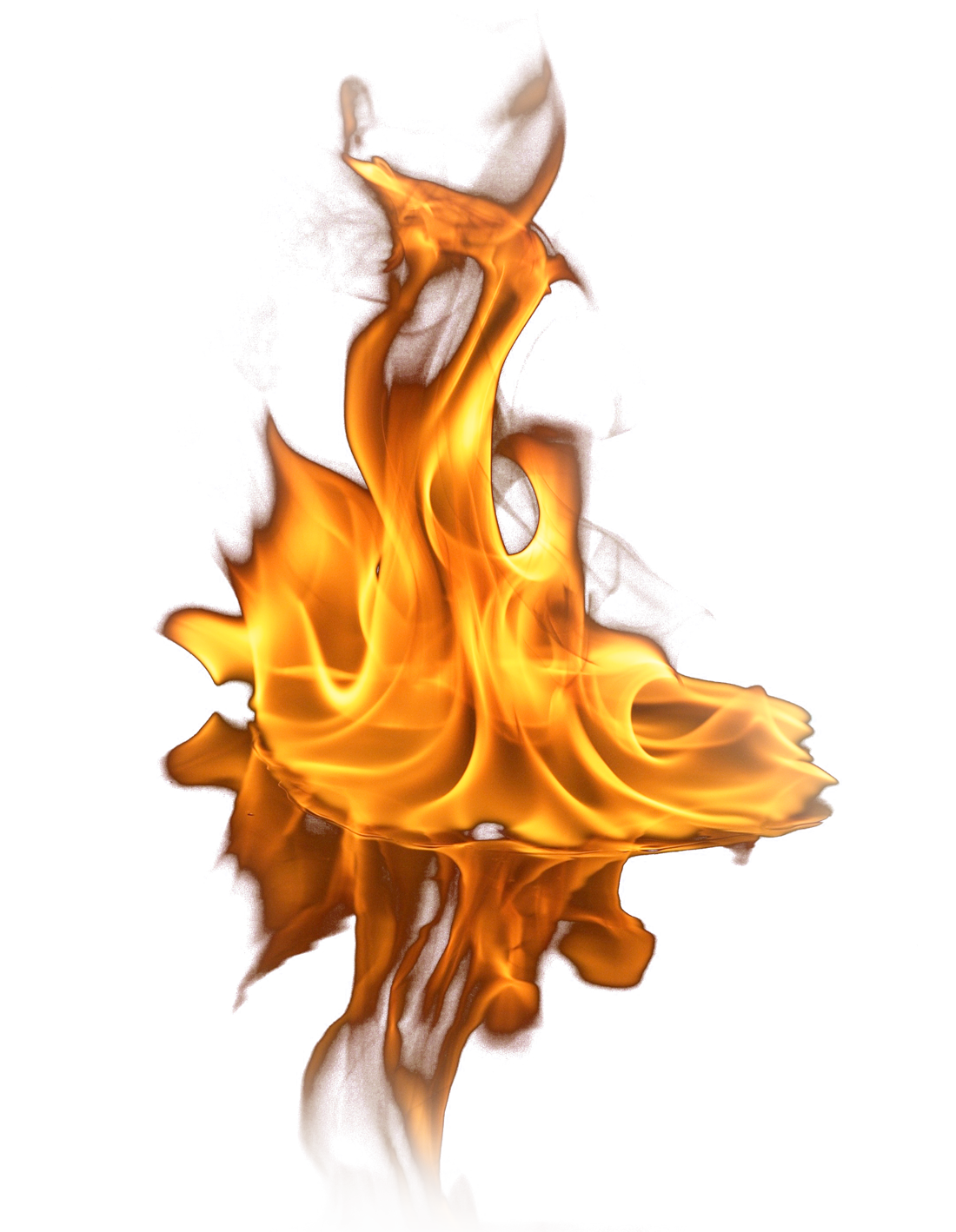 Vivid Flame Graphic