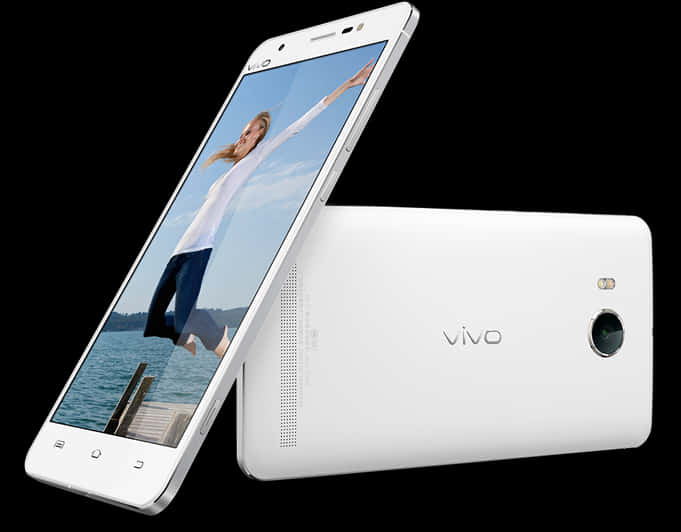 Vivo Smartphone Displayand Back View