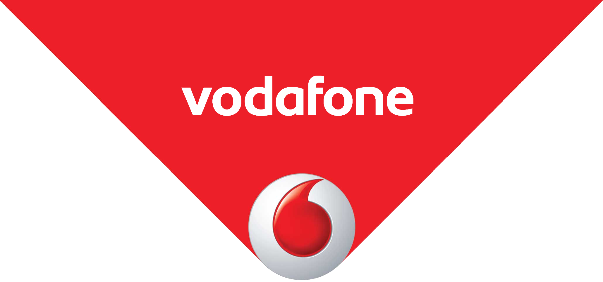 Vodafone Logo Red Background