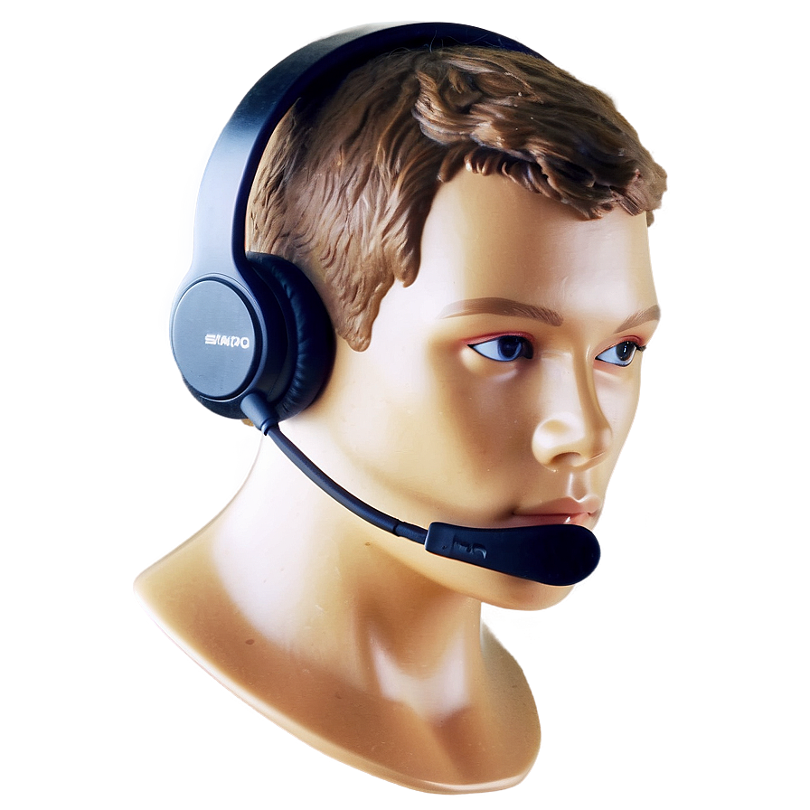 Voice Communication Headset Png 05252024