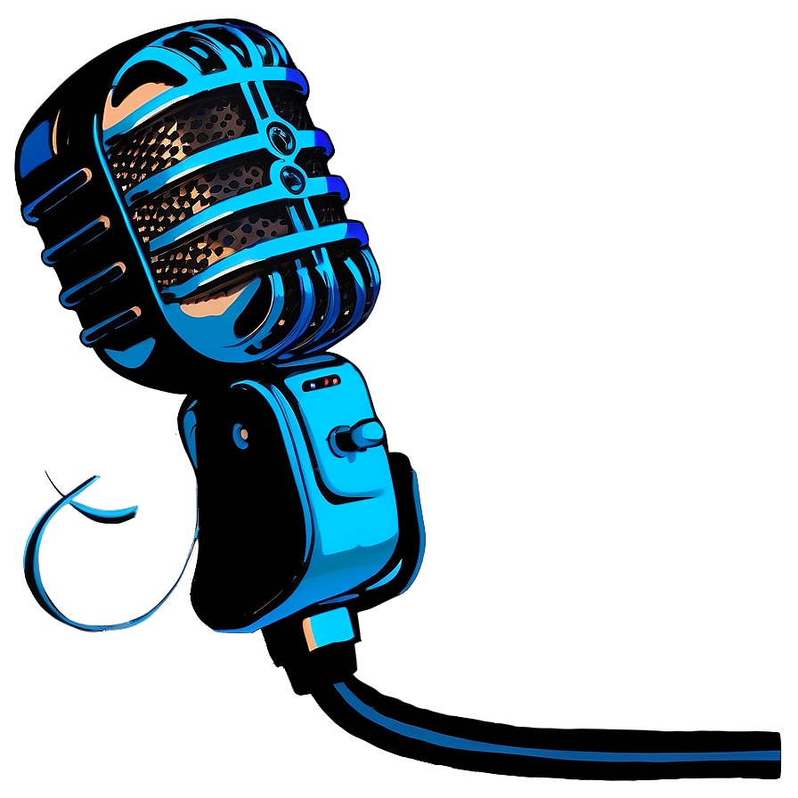 Voice-over Podcast Microphone Png 06122024