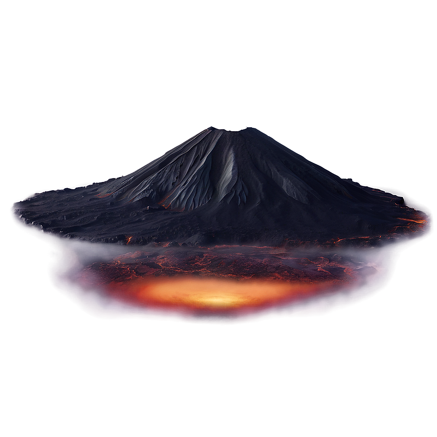 Volcano In Time Lapse Png Xpj