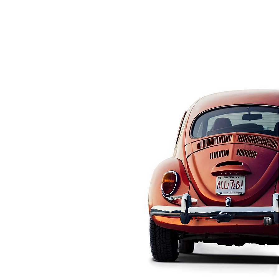 Volkswagen Beetle At Sunset Png Kne27