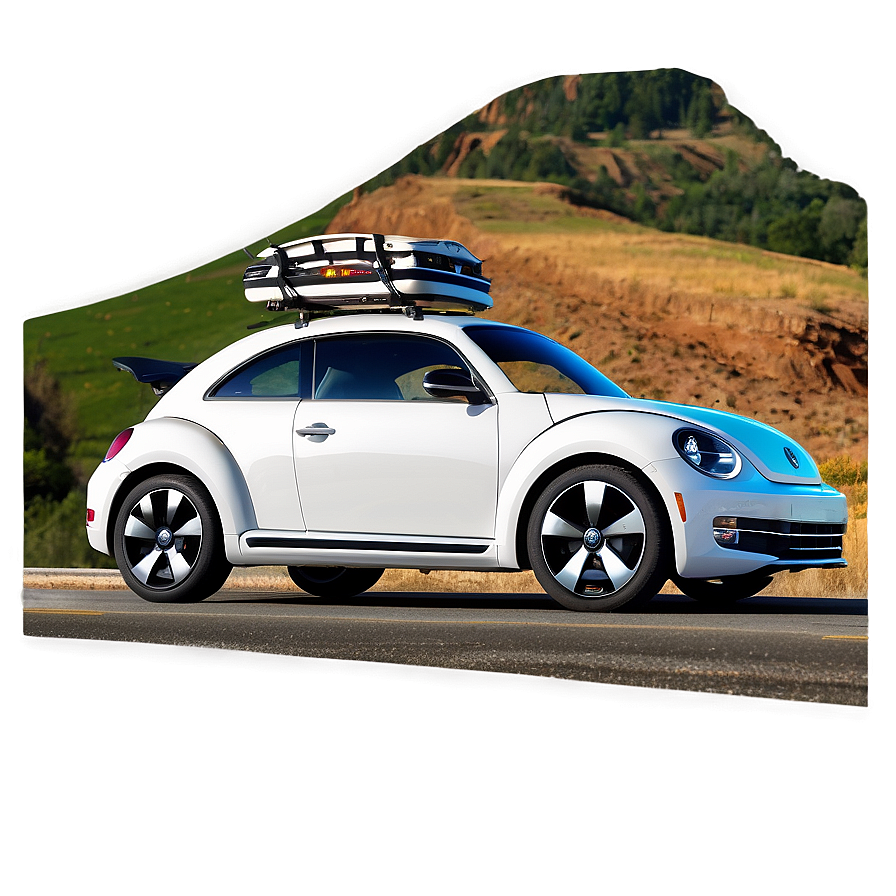 Volkswagen Beetle Road Trip Ready Png 28