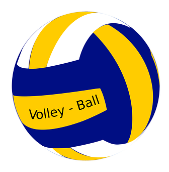 Volleyball Graphic Illustration