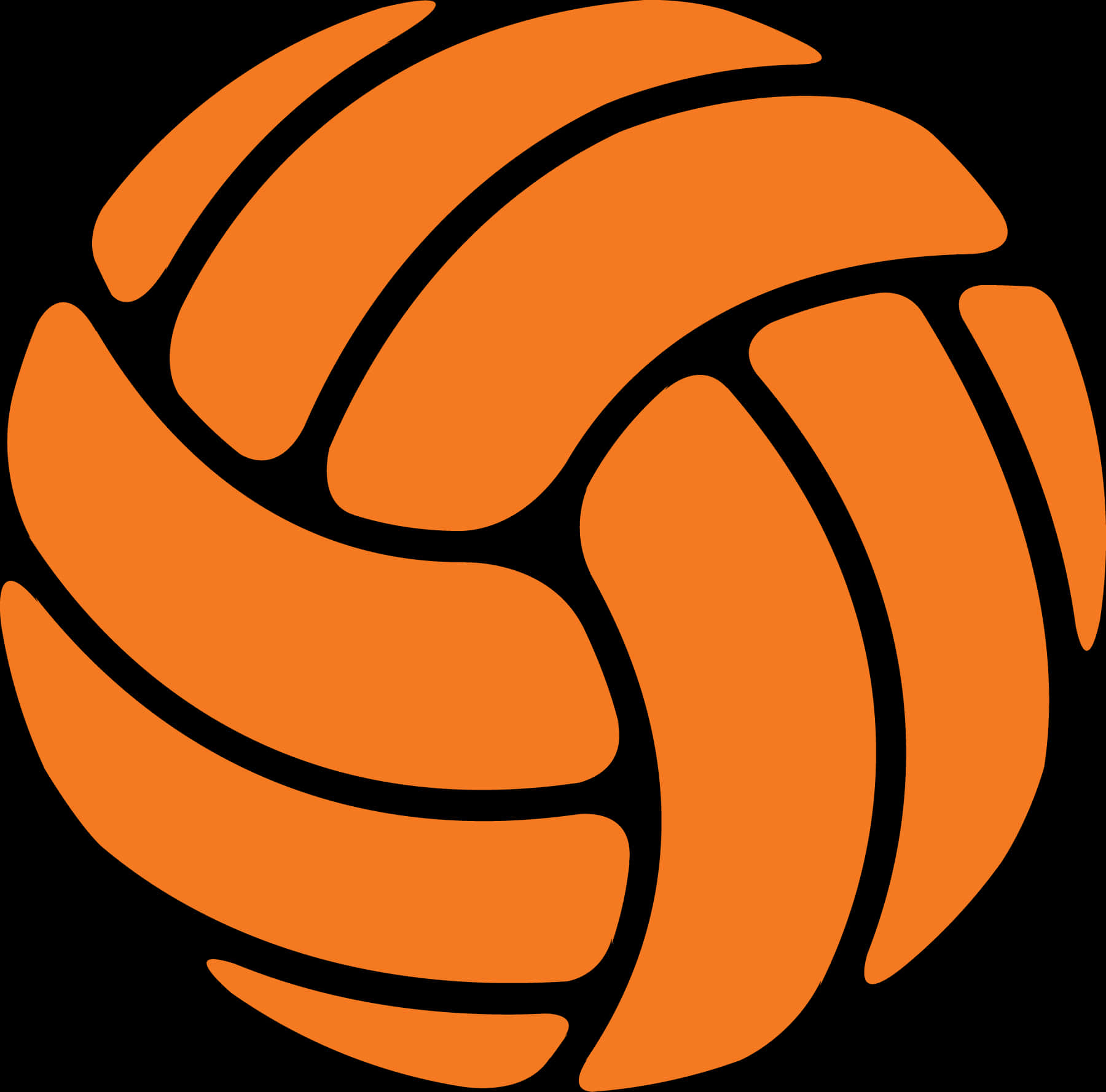 Volleyball Icon Graphic