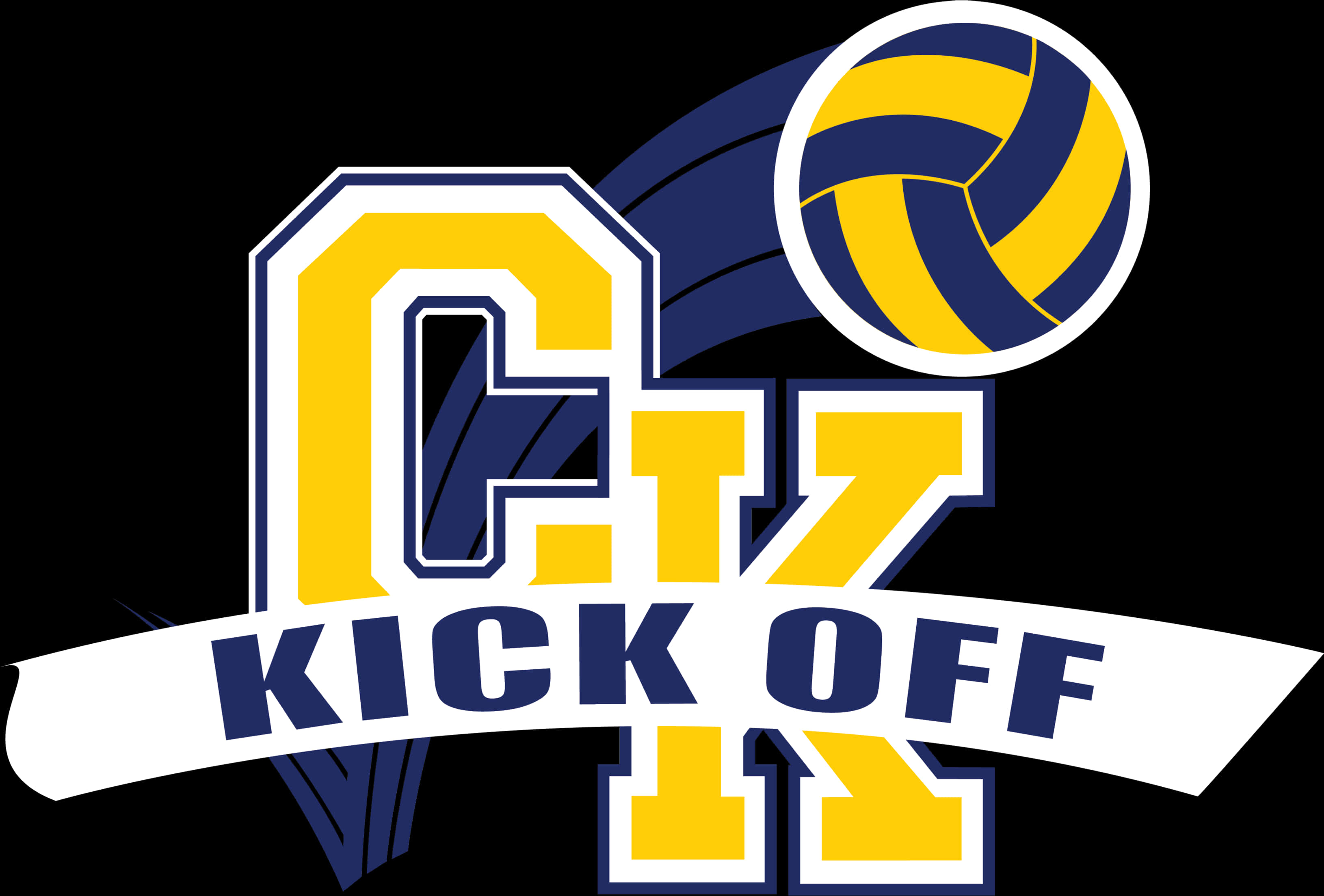 Volleyball Kickoff Event Logo