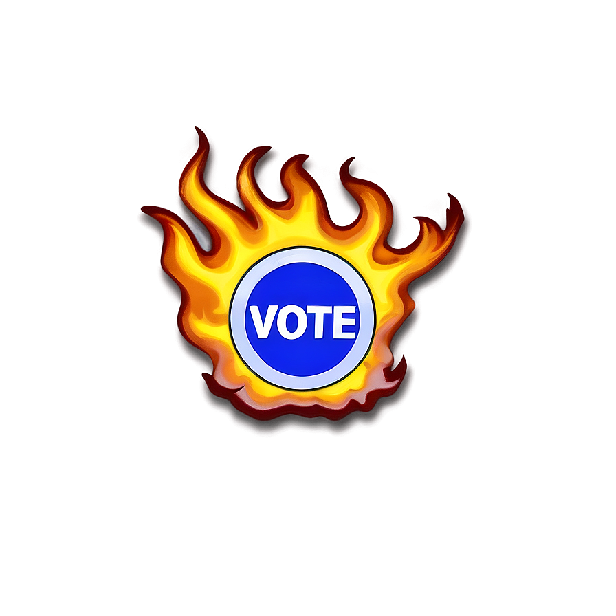 Vote Flame Png 21