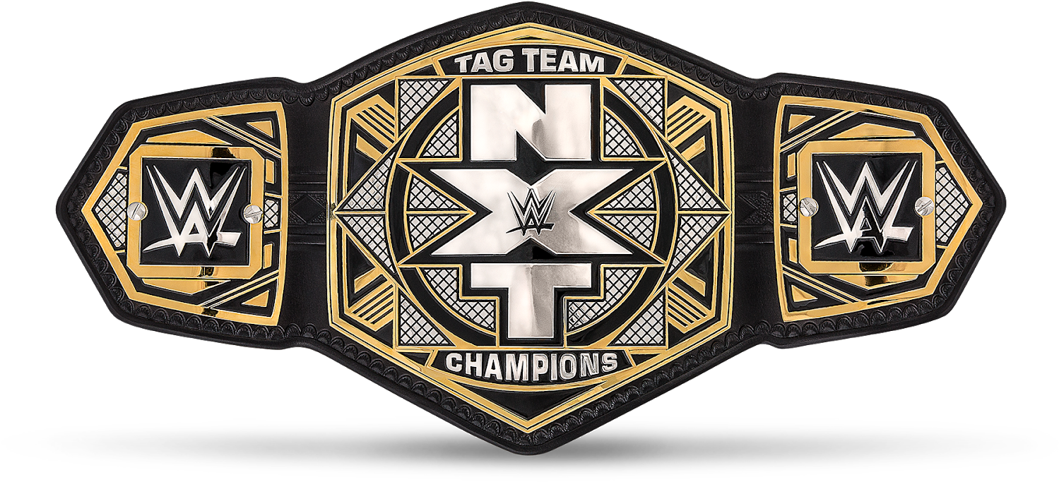 W W E N X T Tag Team Championship Belt