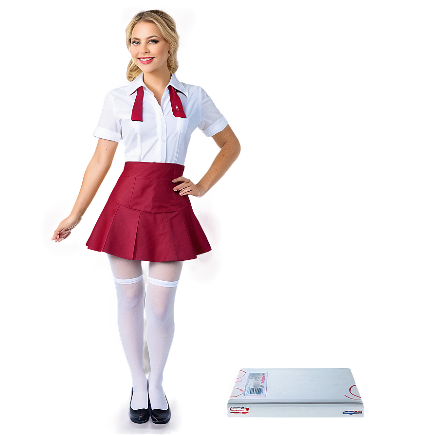 Waitress Uniform Png Dsu7