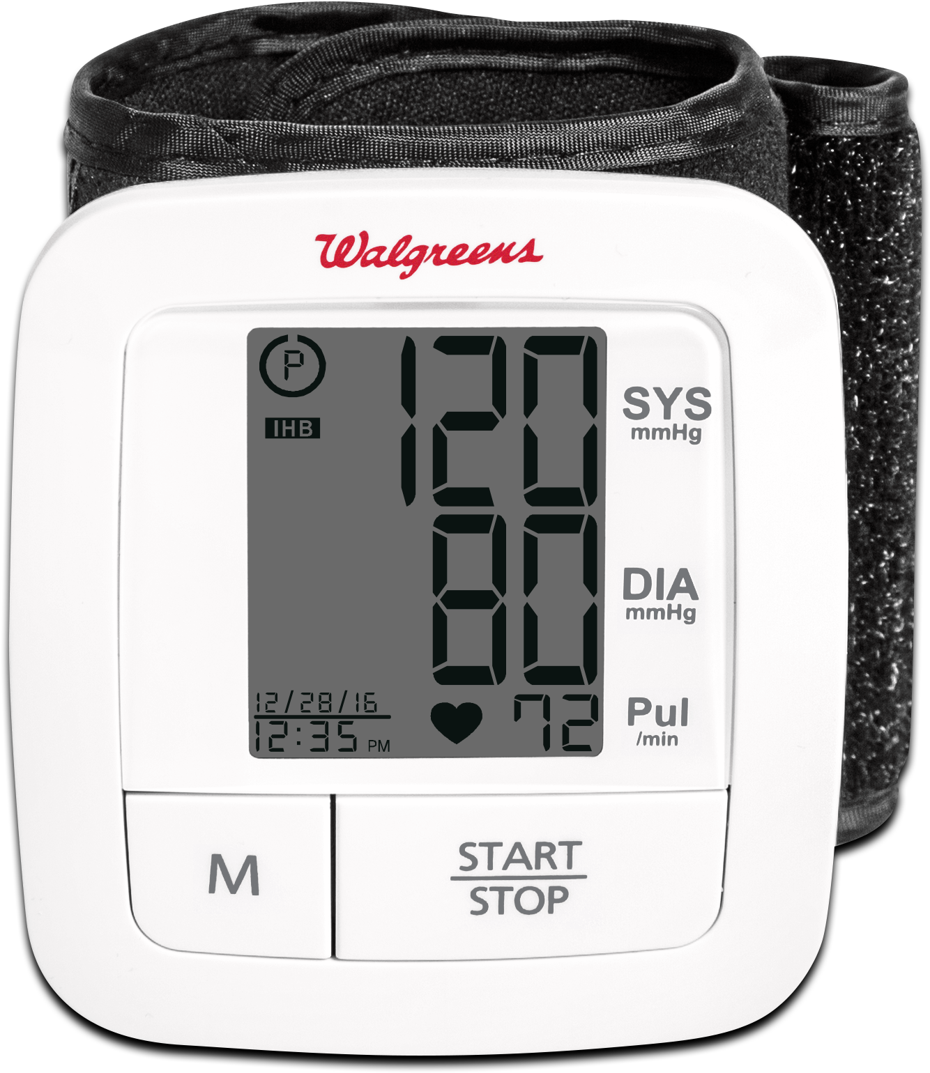 Walgreens Blood Pressure Monitor Display