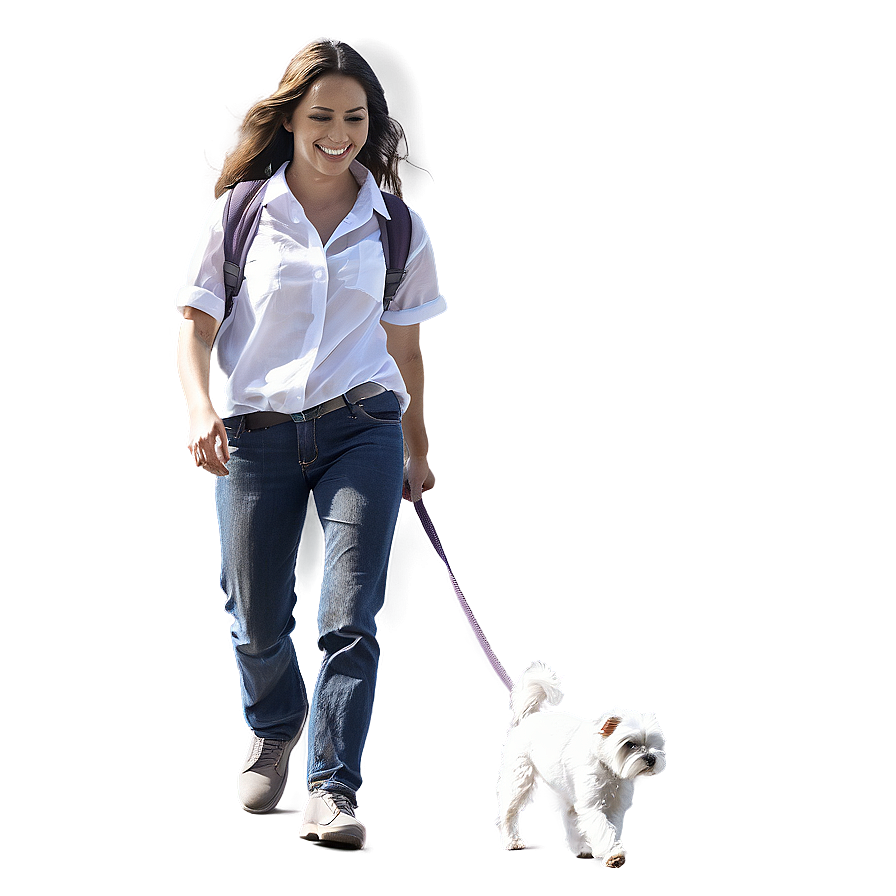 Walking With Pets Png 32