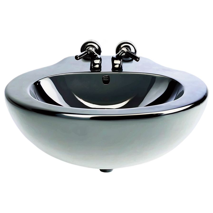 Wall-mounted Bathroom Sink Png 06132024