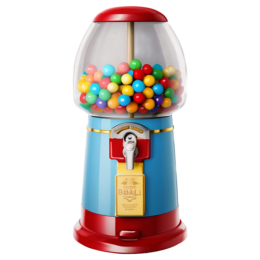 Wall-mounted Gumball Machine Png 06292024