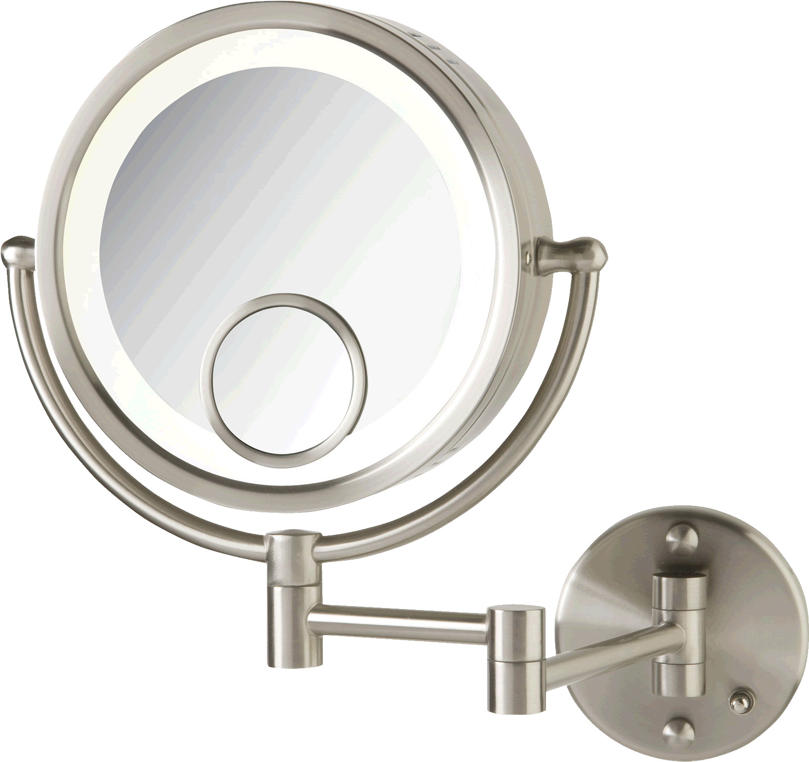 Wall Mounted Magnifying Makeup Mirror