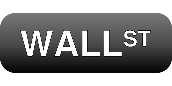 Wall Street Sign Graphic