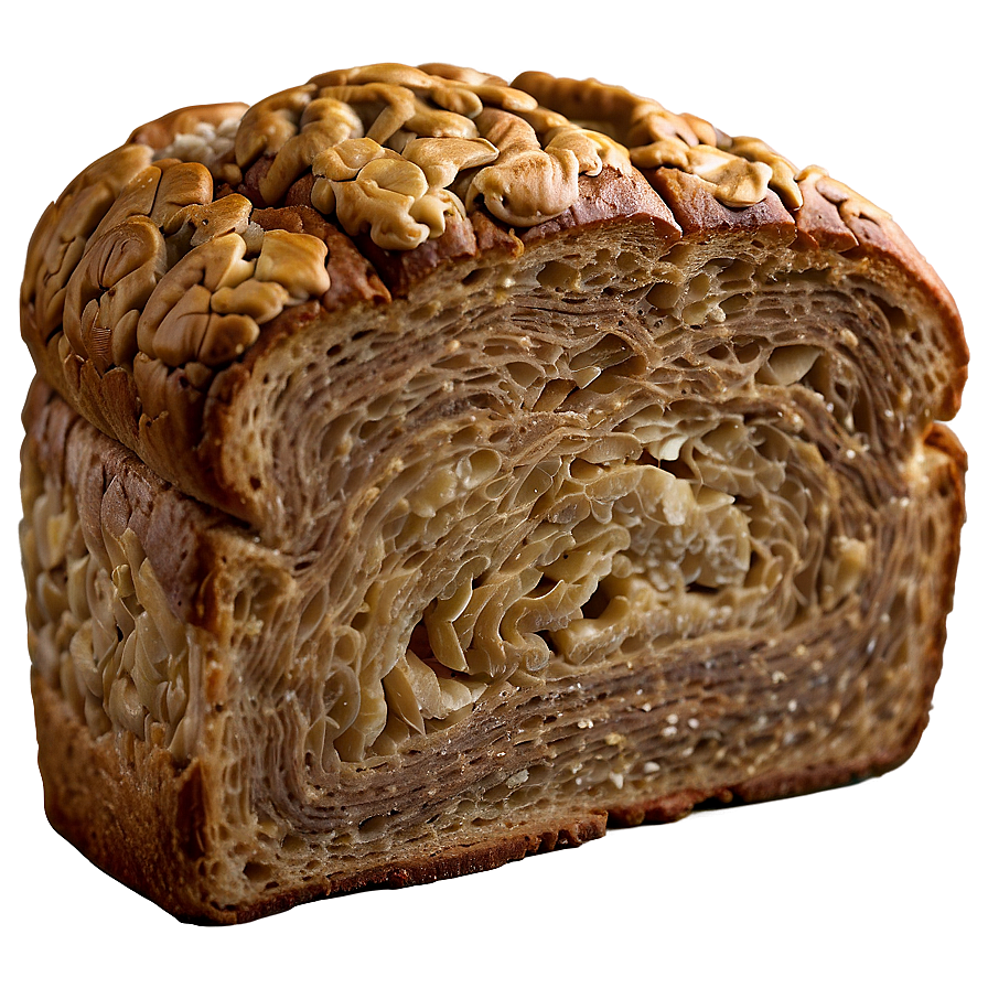 Walnut Bread Slice Png Kii