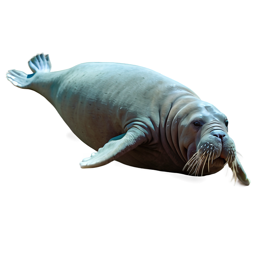 Walrus Diving Deep Png 06242024