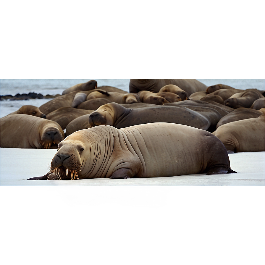 Walrus Habitat Background Png 06242024