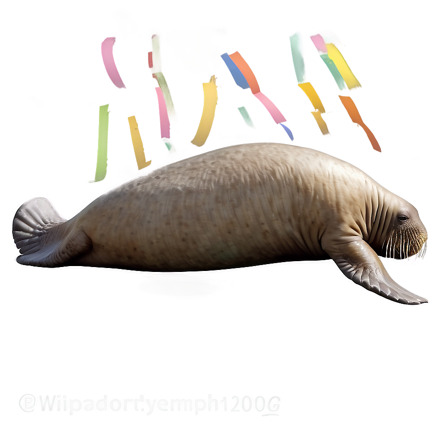 Walrus Illustration Png Mhw14