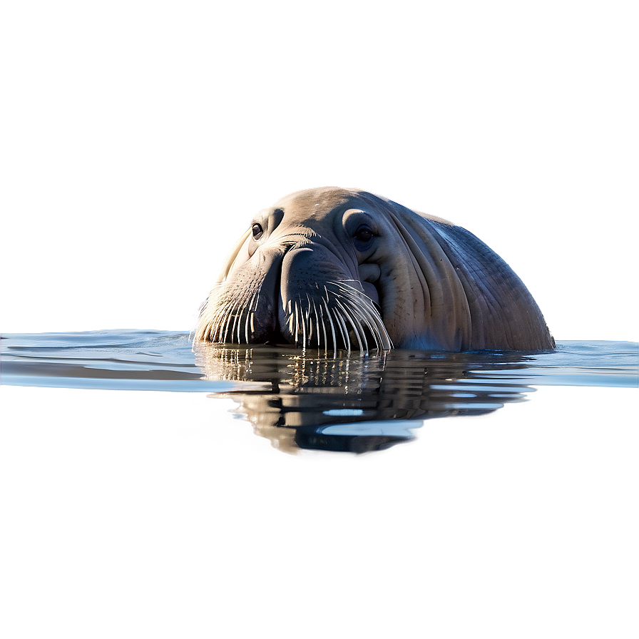 Walrus In Water Png 47