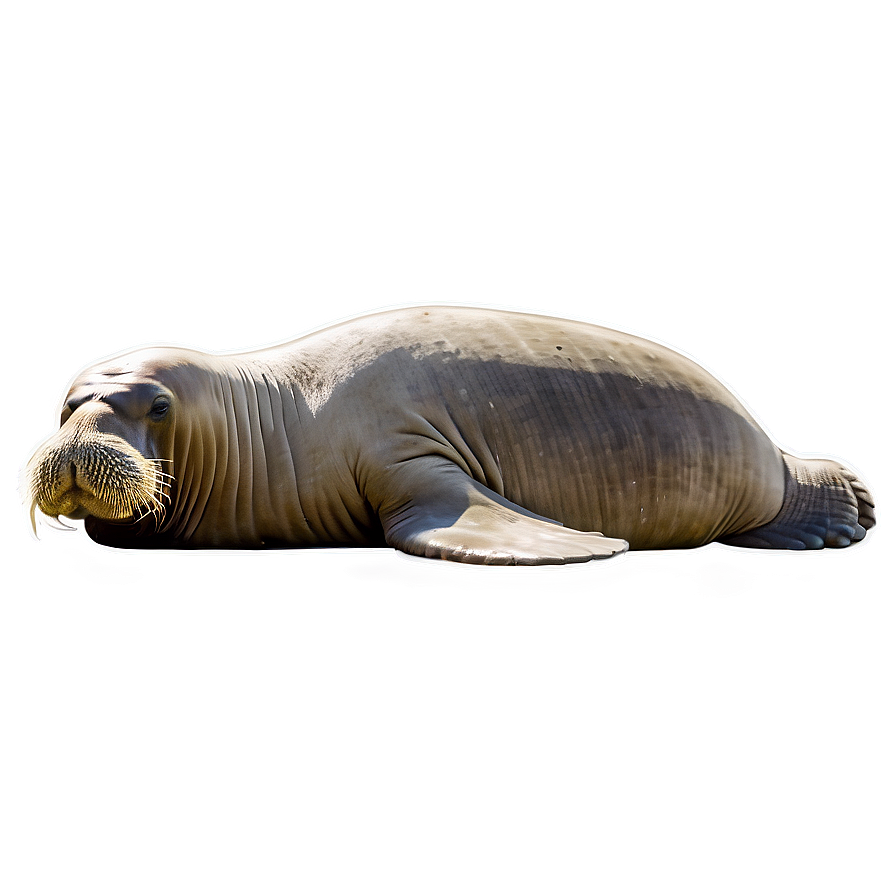 Walrus Mother And Calf Png 06242024