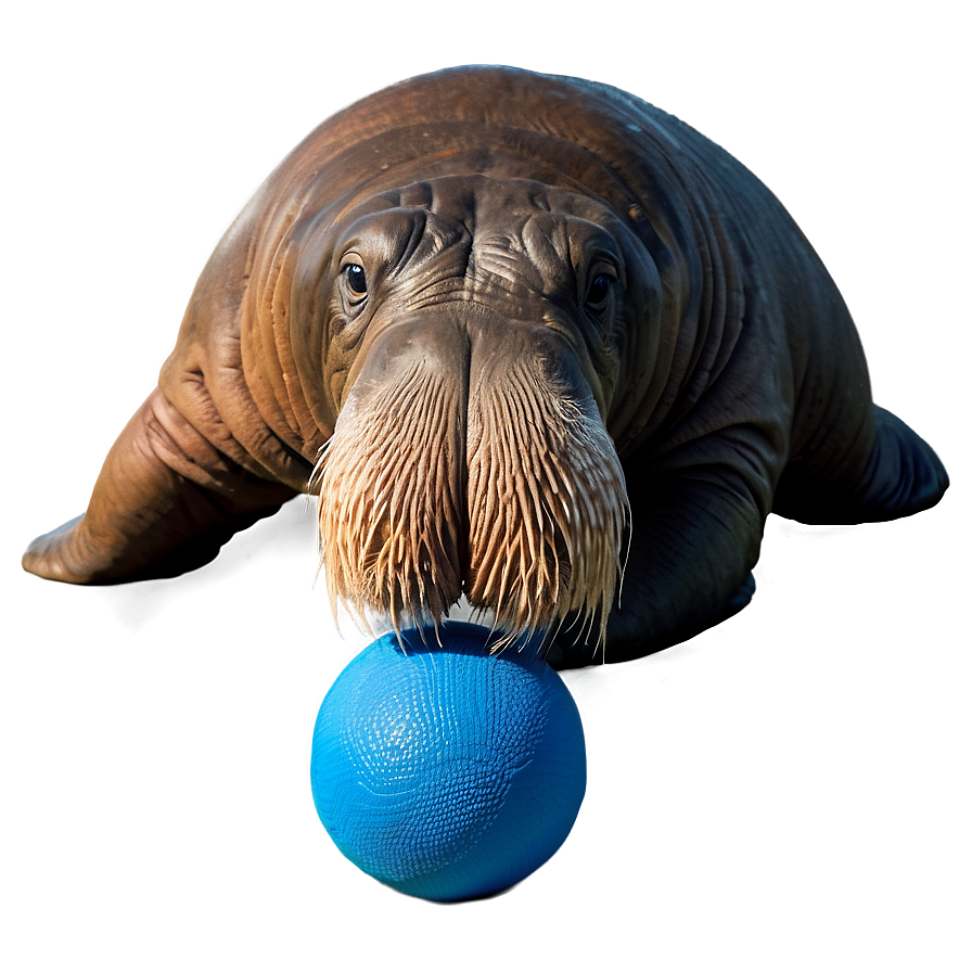 Walrus Playing With Ball Png 17