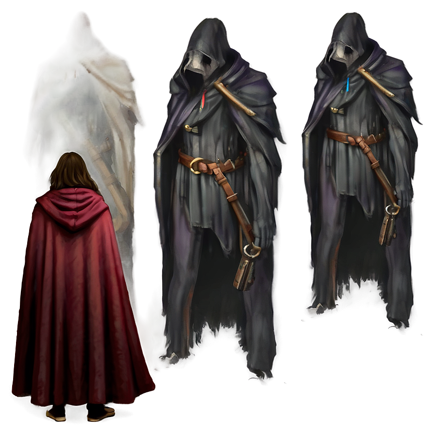 Wanderer With Cloak Png Ejh98