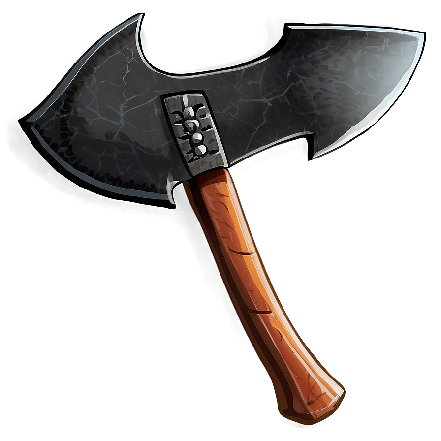 War Axe Cartoon Png Hhl