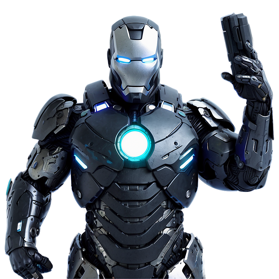 War Machine Dynamic Pose Png Ewd