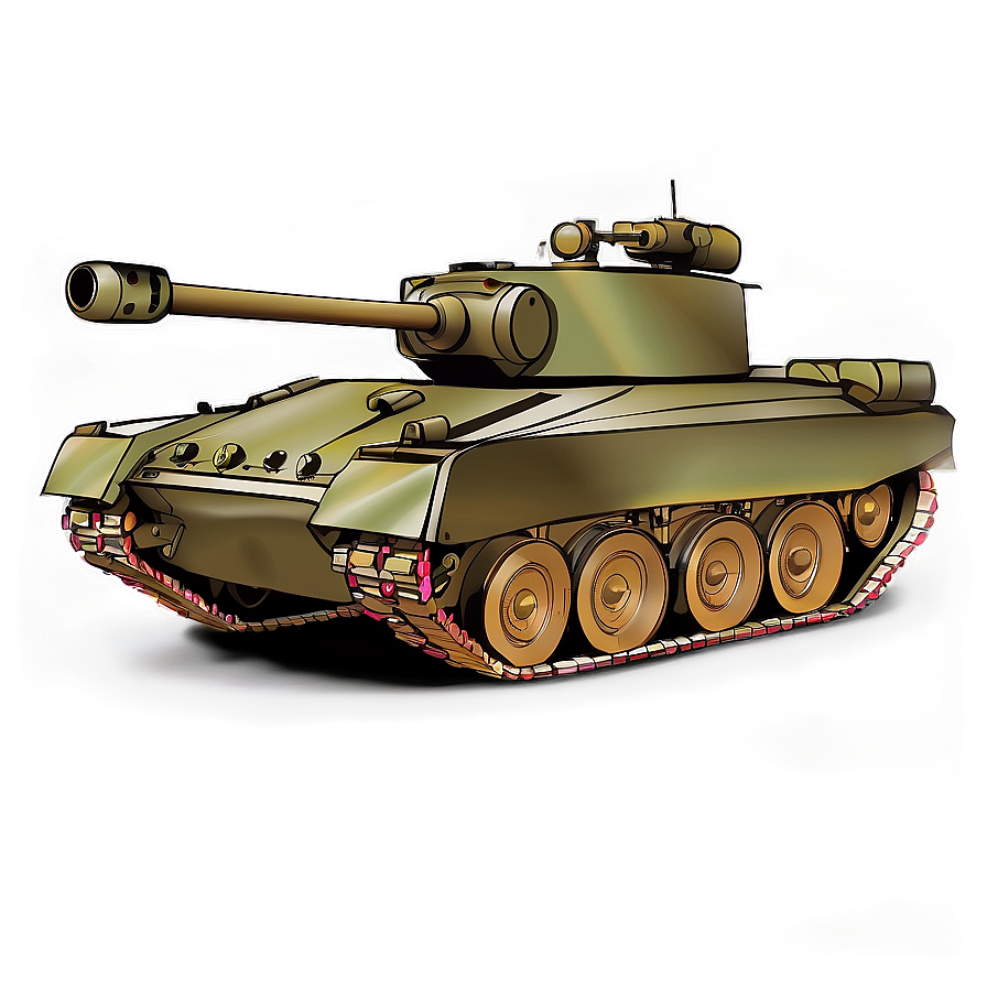 War Tank Vector Png 06112024