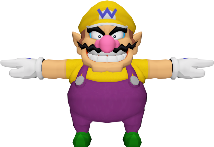 Wario Character Pose