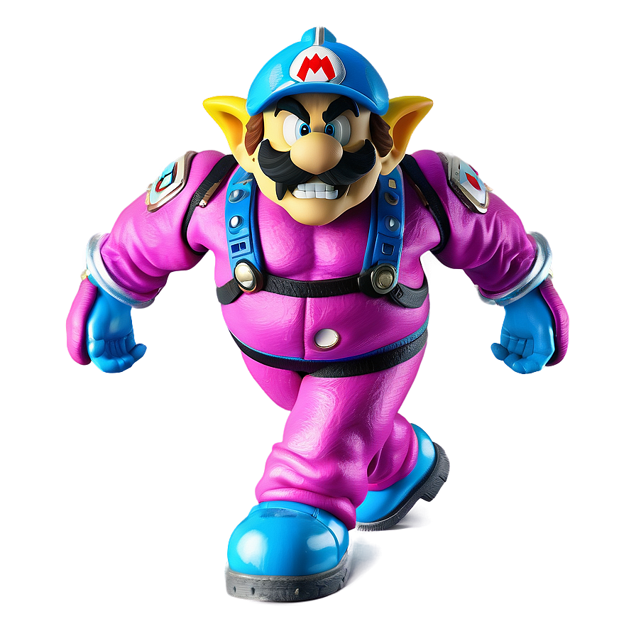 Wario In Space Suit Png Saf