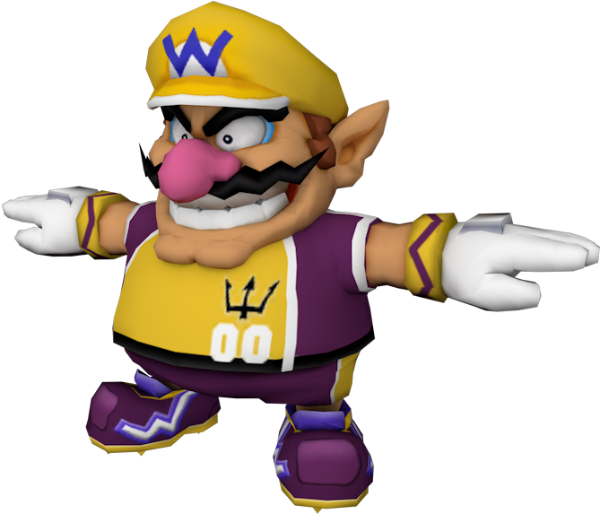 Wario3 D Character Model