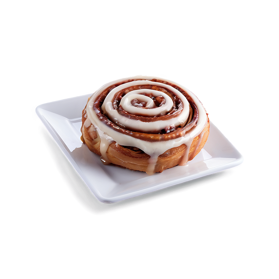 Warm Cinnamon Roll Dessert Png 06122024