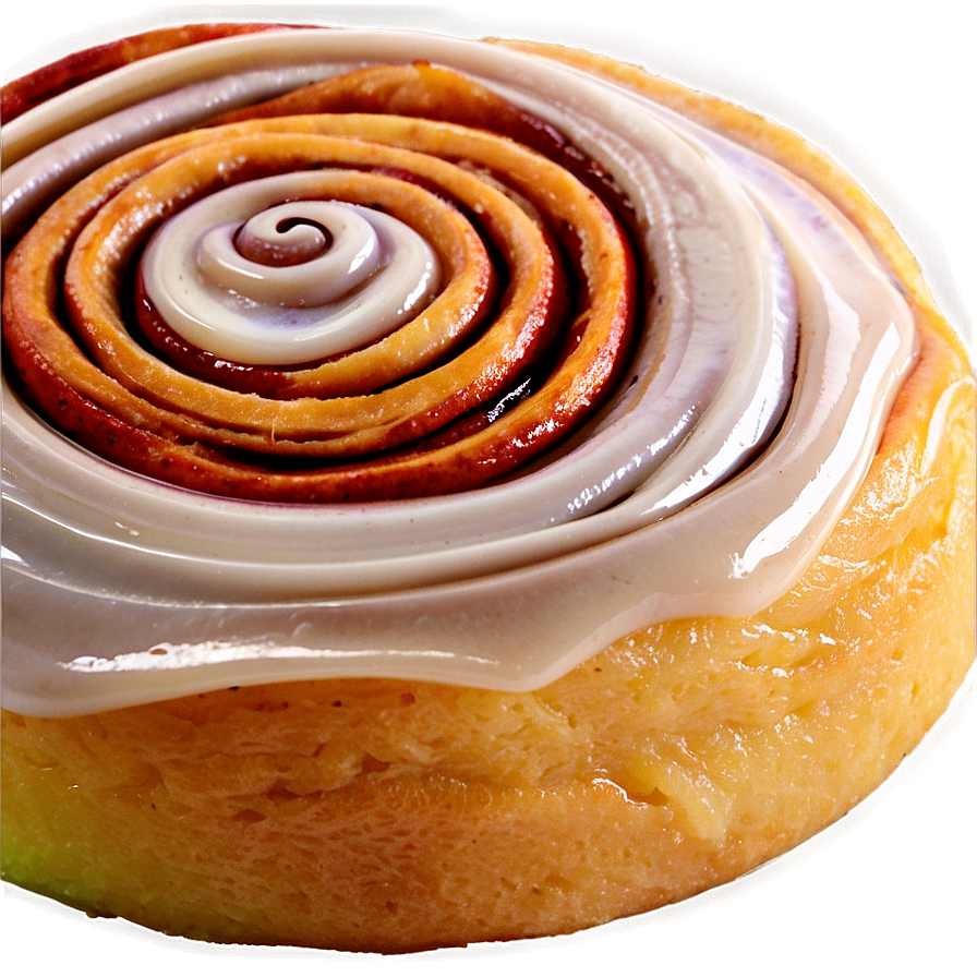 Warm Cinnamon Roll Dessert Png Gkr28