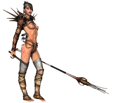 Warrior Woman Fantasy Art