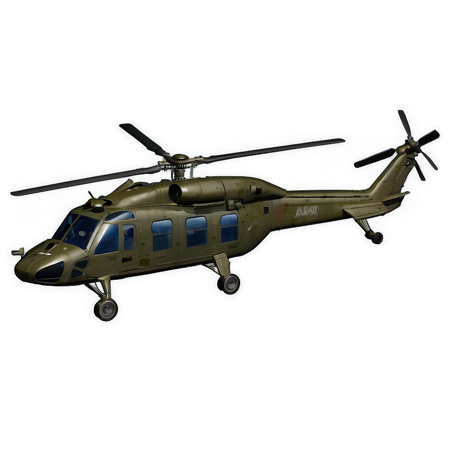 Warzone Military Helicopter Png 90