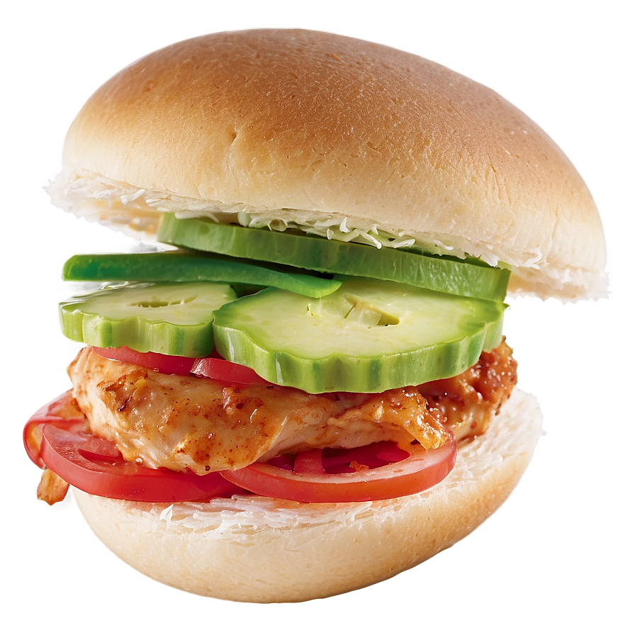 Wasabi Chicken Sandwich Png Rel79