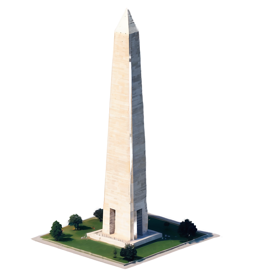 Washington Monument Aerial View Png Ymk