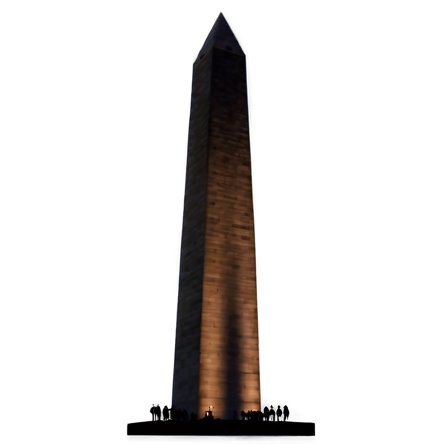 Washington Monument At Dusk Png 38