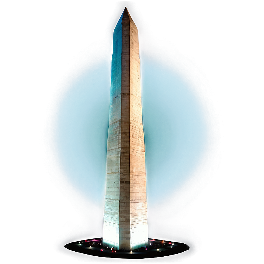 Washington Monument Night View Png Hwe