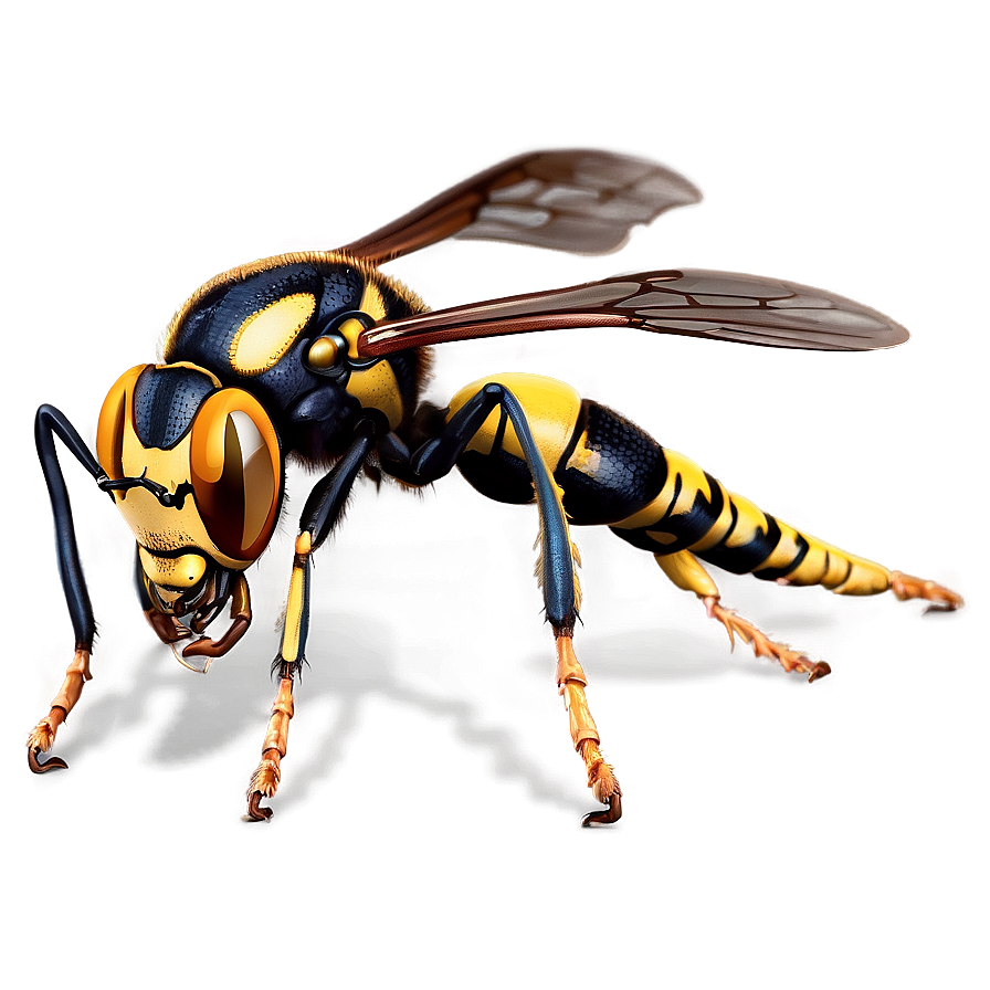 Wasp Predator Image Png Cca98