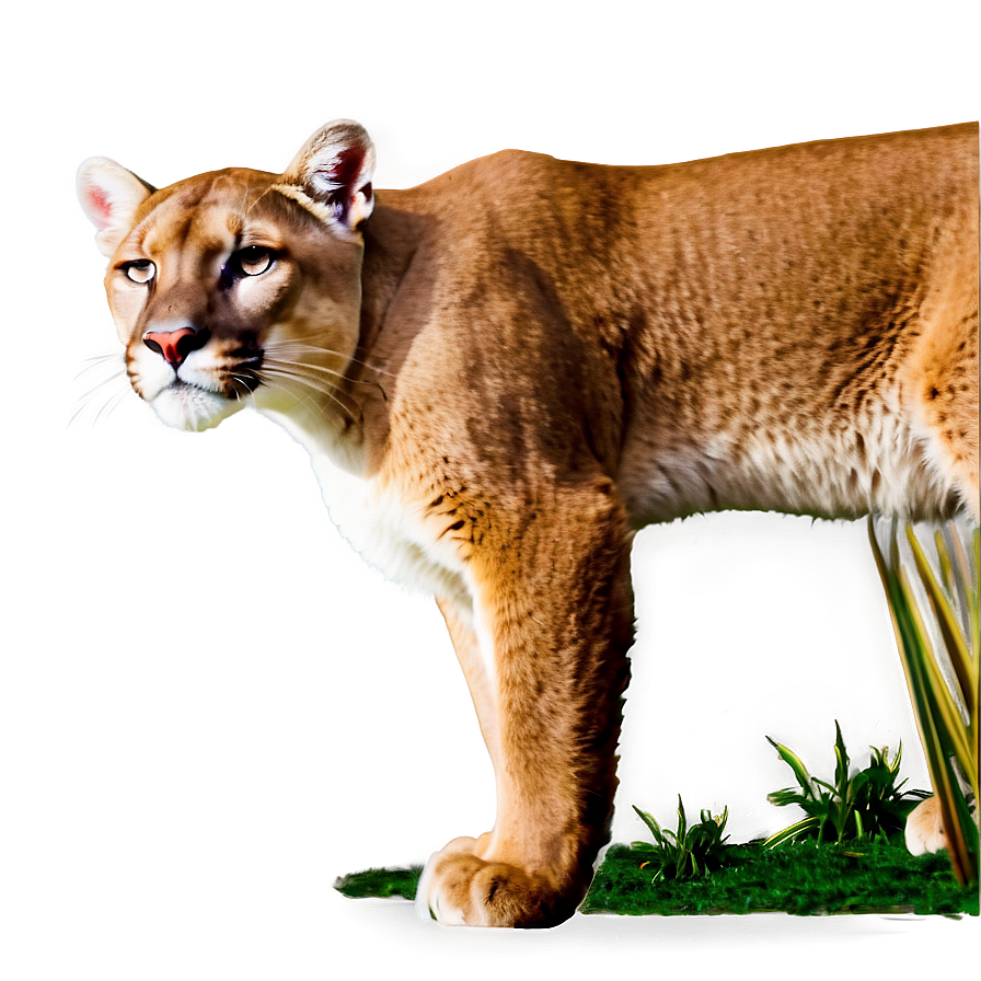 Watchful Cougar Png Oen23