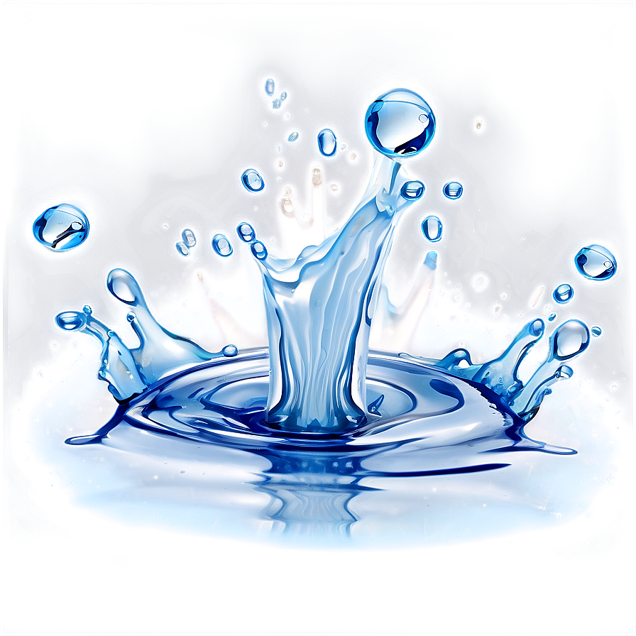 Water Drop Splash Png 12