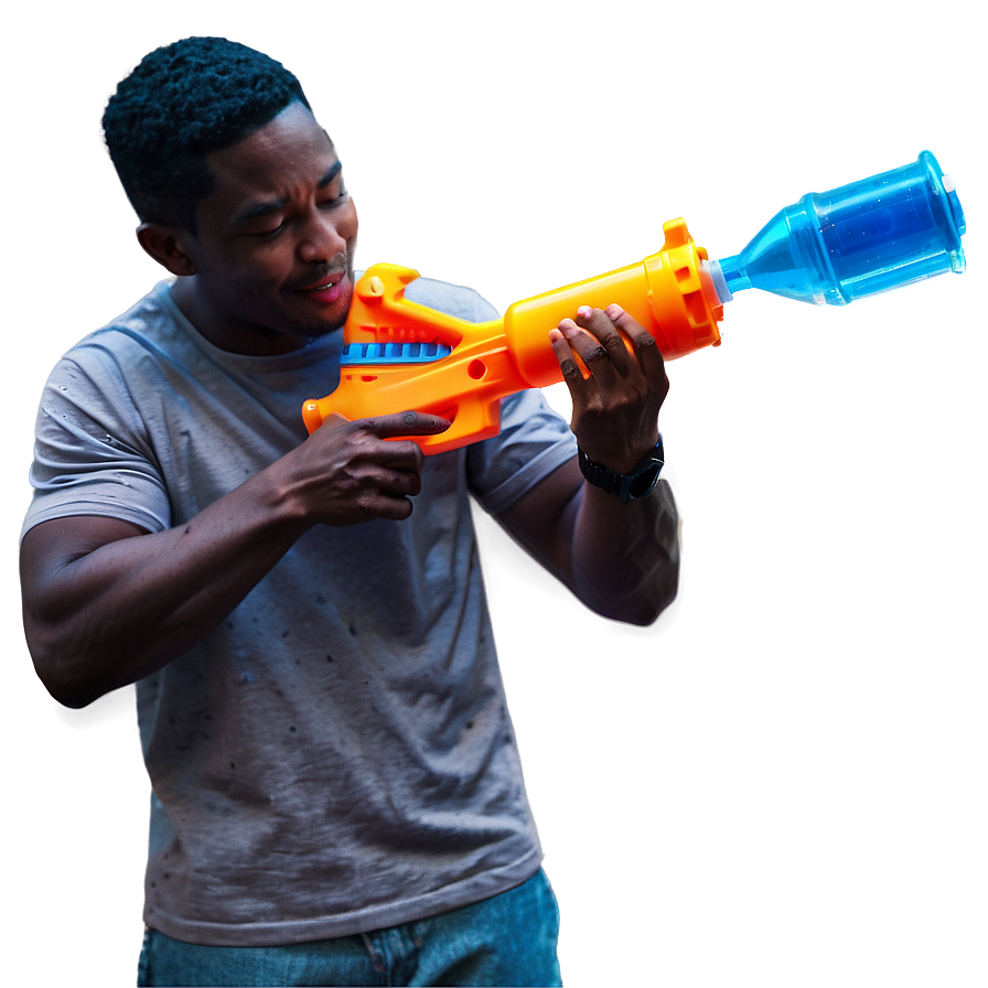 Water Gun Play Shoot Png 58